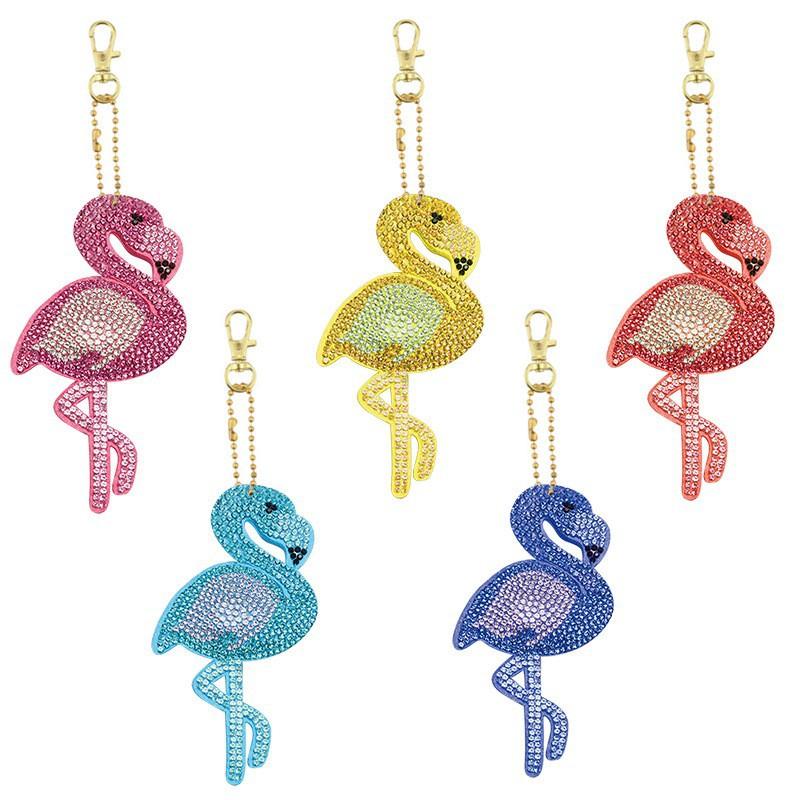 New Diy Diamond Painting Keychain Handmade Acrylic Pendant Jewelry Christmas Single-Sided Diamond Decoration Diamond Painting