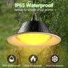 Solar Pendant Light Outdoor IP65 Waterproof Solar Powered Shed Lights Timer Lighting 5 Dimmable Hanging Light For Barn Gazebo