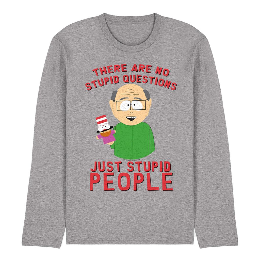 South Park Unisex Adult No Stupid Questions T-Shirt