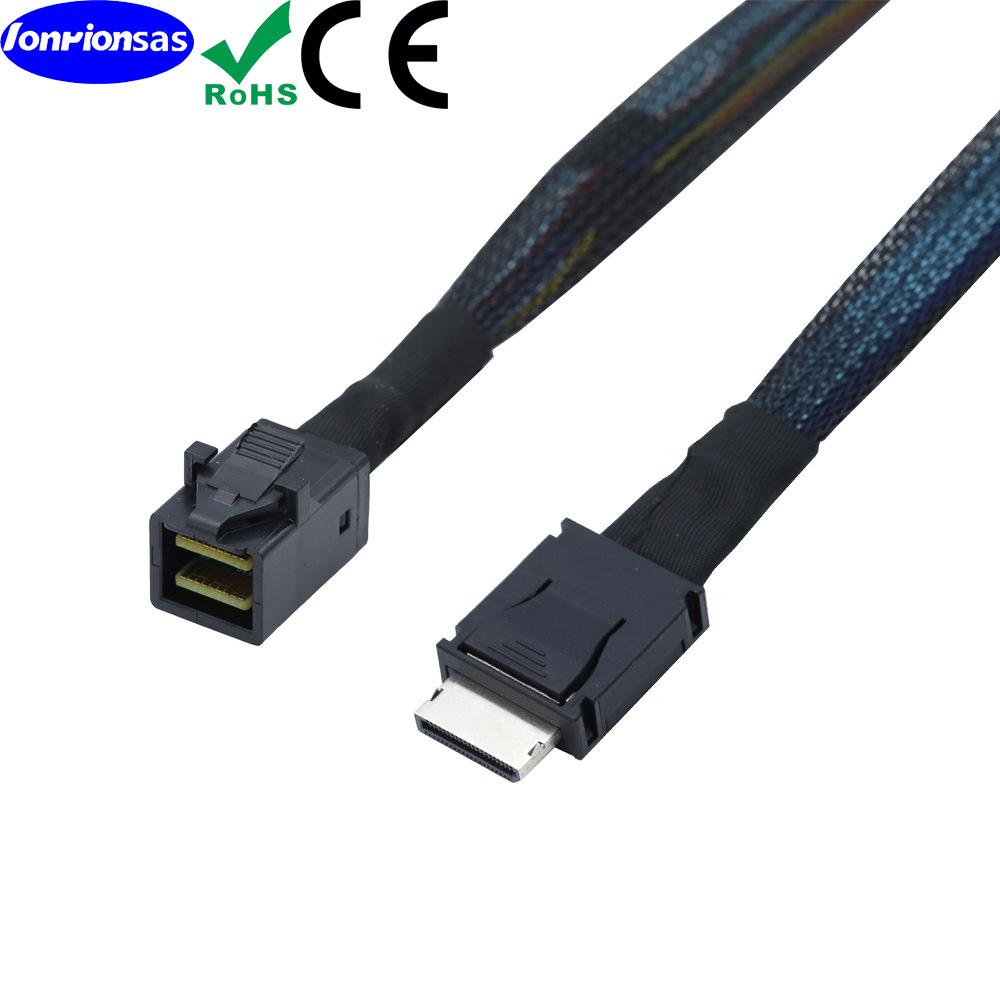 High-Speed MiniSAS SFF-8643 To Oculink SFF-8611 Server Internal Cable