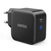 GaN USB Type C 61W 3A PowerDelivery Fast Charger Black