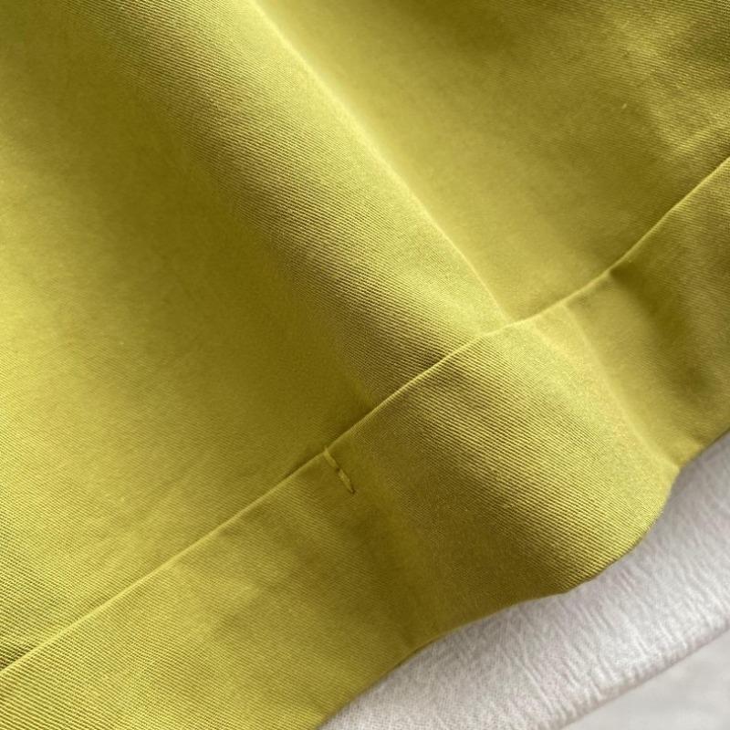 Fashion Buttons Loose Wide Leg Shorts for Women Summer New Thin Slim High Waist  Casual Shorts Woman A-line Solid Elegant Lady Shorts 24281