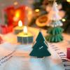 Vánoční svíčky Mini svíčka ve tvaru vánočního stromku Stolní vánoční ozdoba Vánoční dárek pro hosty Děti Vánoční potřeby
