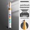 Durable True Color Paint Marker: Waterproof, Oil-Proof, Fade-Resistant, Industrial-Grade Silver, Black & White Touch-Up for Tires