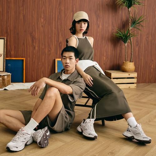 SAUCONY 2K CAVALRY Low Top Running Shoes Unisex Beige Brown - S79053-11