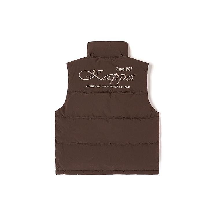 Kappa Down Vests Unisex Stand Collar Moderate Other K0DY2NY01