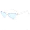 Fashion Semiframe Sunglasses With Uv Protection For Outdoor Activities And Stylish Wear