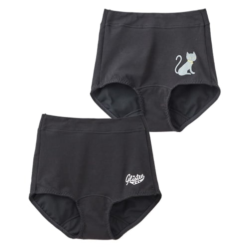 

Nissen Sleep Sanitary Panties, Fully Waterproof at the Back for Peace of Mind Even on Heavy Nights! 2-Pack (Compatible with Winged Pads, Antibacterial