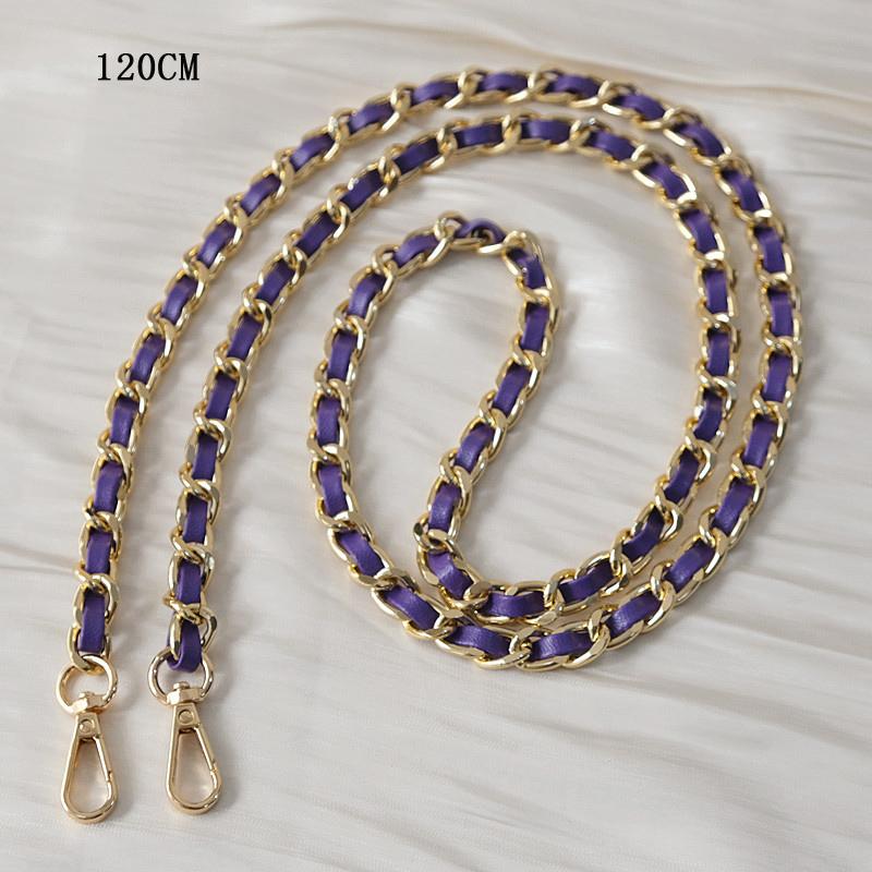 New Phone Accessory Long Cellphone Chain Anti Lost Universal Metal Leather Shoulder Neck Crossbody Phone Strap Case Holder Chain