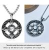 TK Compass Pendant: Punk Gothic Dark Style Hip-hop Necklace with Curious Design