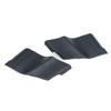 1 pair Plastic Car Wrap Corner Trim Black Cowl Cover Trim for Toyota Yaris 4 Doors 2006-2010