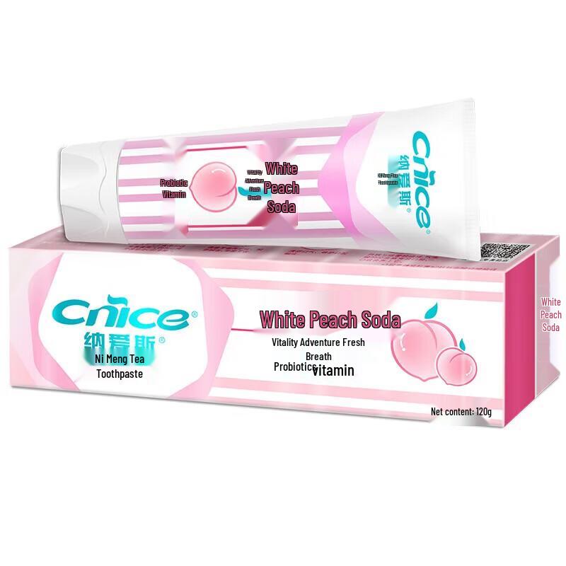 

NICE Zhenhu White Peach Soda Toothpaste 120g