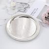 ZISIZ European Style Silver Iron Afternoon Tea Dessert Tray Set