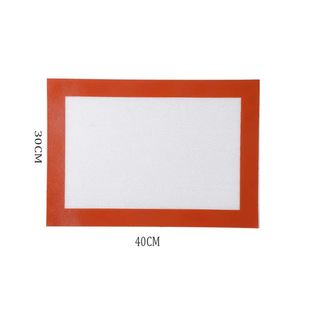 Thick Silicone 30x40cm Two Sided In One Printing Macaroon Puff Baking Mat Non Stick Pastry Oven Cake Perforated Sheet Liner Mat