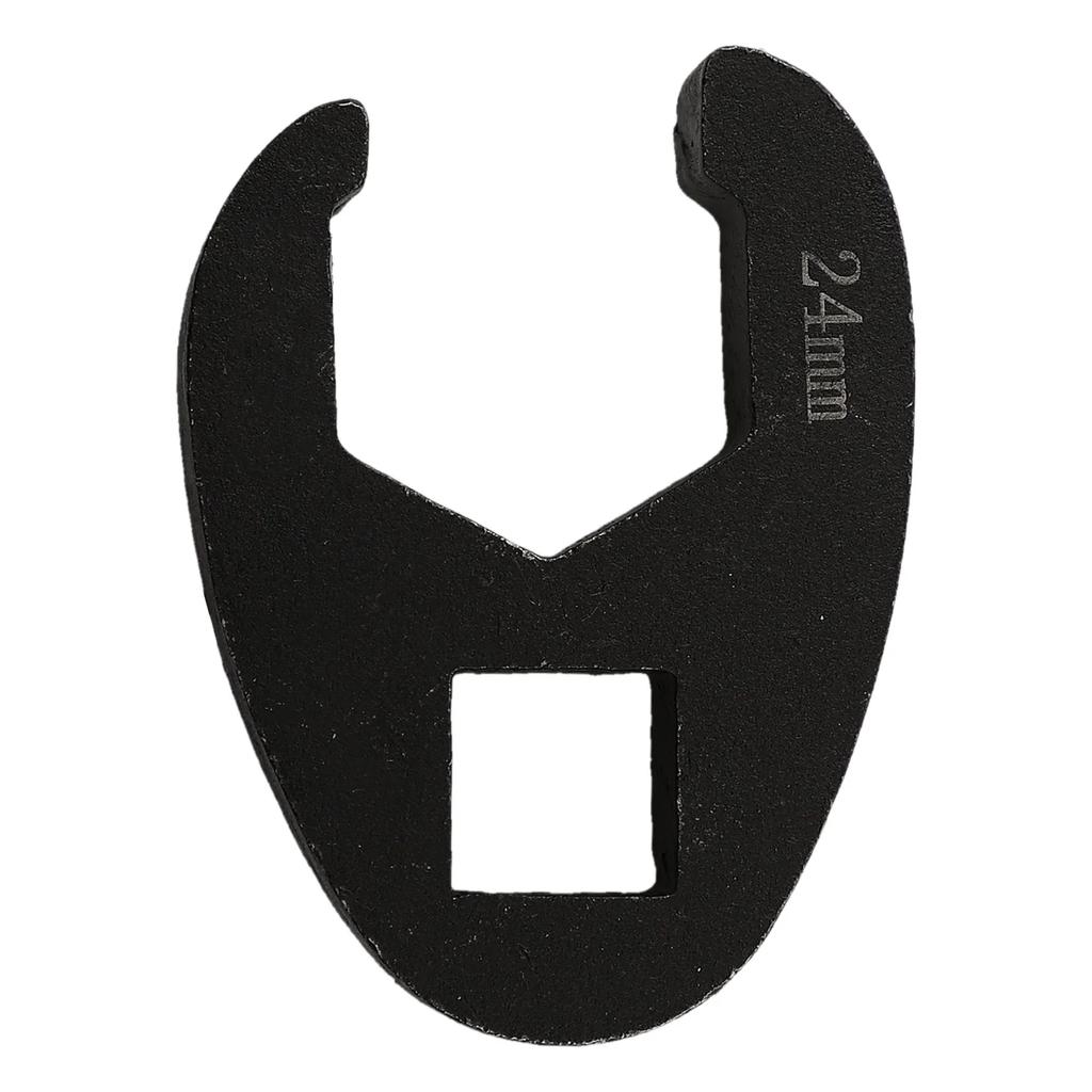 Crowfoot Wrench Set Metric Crow Foot Wrench Drop Forged Heat-treated Steel Industrial-grade 19mm To 24mm For 1 2-inch Drive
