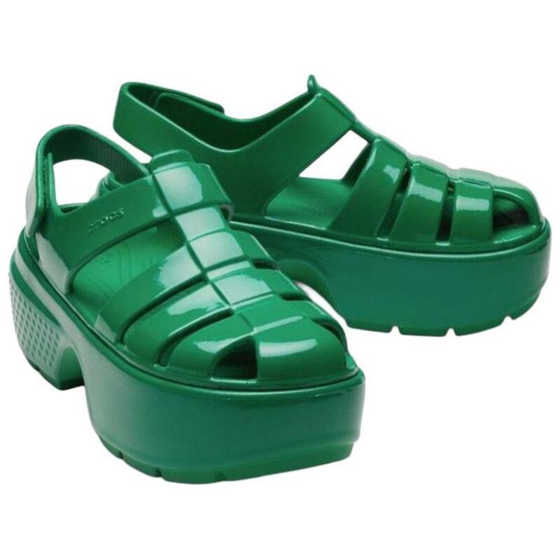 Crocs Trendy and Elegant Roman Sandals Women’s Green