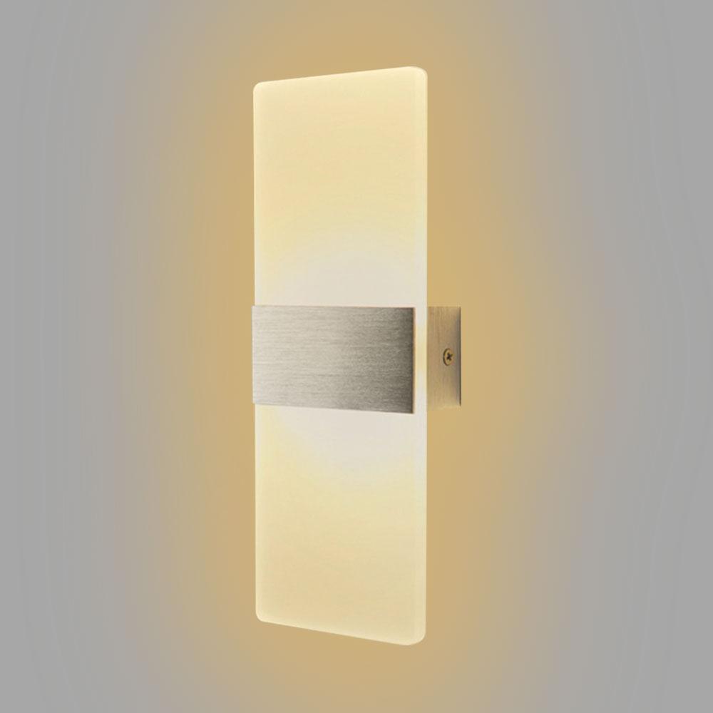 

7 Вт настенный светильник для помещений AC85-265V современные бра лампы балкон проход прикроватные светильники дома спальня акриловые ночники настенный светильник