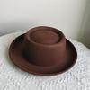 Fedora Hut Pork Pie Hut Papa Woll Flacher Hut Jazz Hut Für Damen Herren Spieler Boater Trilby Hut Hut Feder Zubehör