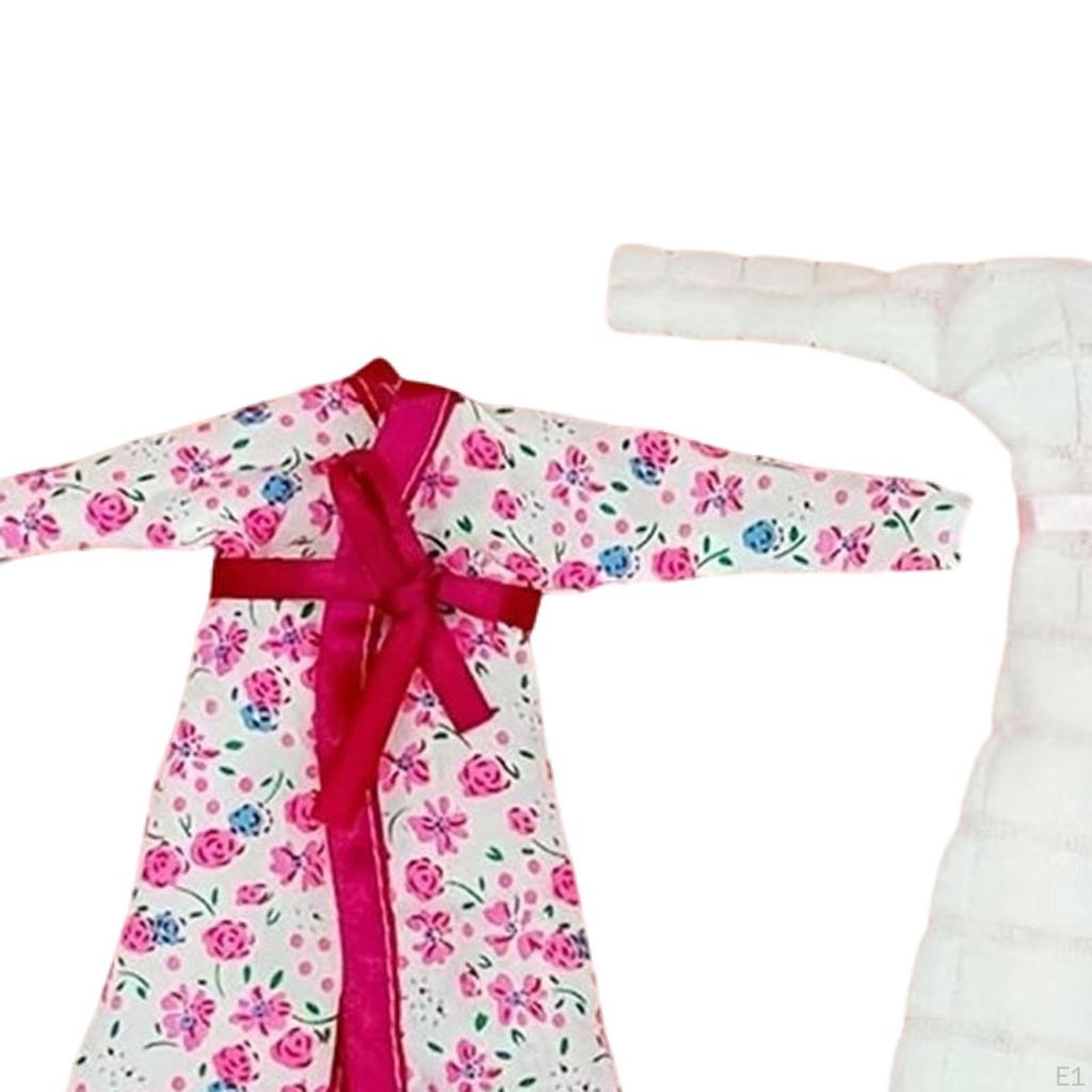20Pcs Doll Sleeping Clothes Accessories Handcraft Fashionable Pretend Play Girls Playset for 11.5''