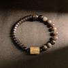 JYL Bracelet Obsidian Irregular Style Channels Uniqueness & Protection