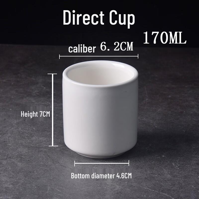 

Zhi Shi White Ceramic Hospitality Teacup