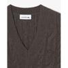Lacoste Women S Cable V Neck VeSt Af310e 54n Six