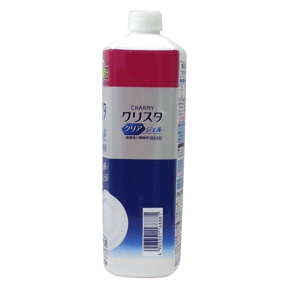 Charmy Crystagel Charmy Crysta Clear Gel Dishwasher Detergent Refill 840g [Large Capacity]