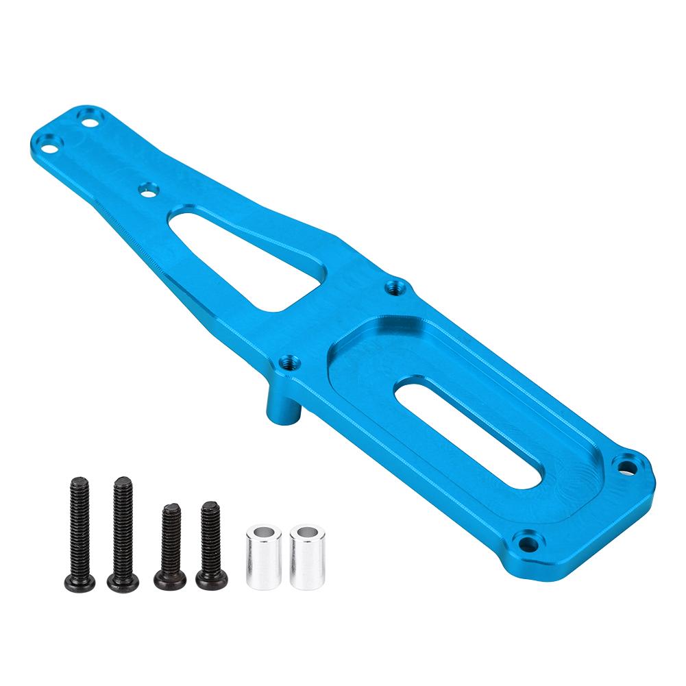 Front Shock Absorber Metal Board For WL Toys 12423 Truck Car R C Hop Up Parts (Blue 0008B)