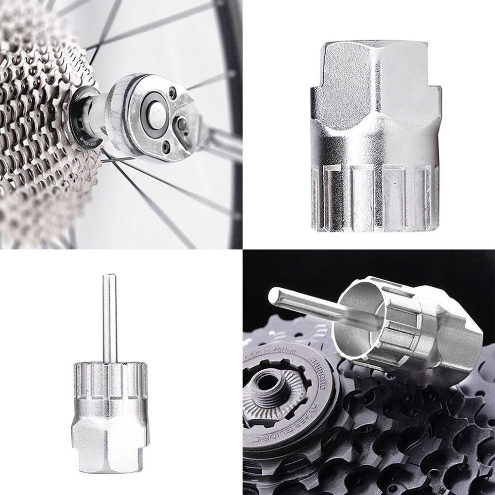 Bike Freewheel Cassette Remover Removal Freewheel Socket Wrench Repair Tool Remover Repair Tool