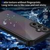 Coque Pour Samsung A71 A56 A55 A54 A36 A35 A26 A25 A16 A17 A15 A14 A07 A06 4G 5G Simple Noir Mat Transparent Housse antichoc