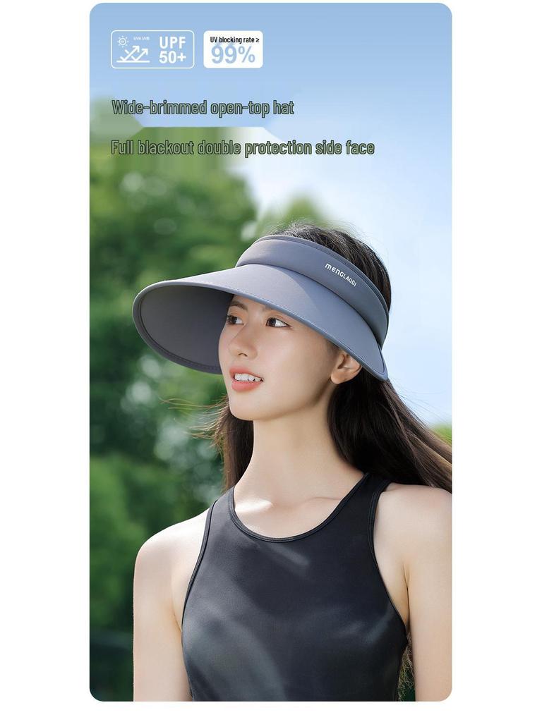 Women's Foldable Sun Hat with UV Protection, Large Brim for Outdoor Use, Model XMZ267