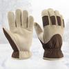 Winter Deer Leather Warm Gloves Plus Velvet Thickened Anti Slip Wear Resistant Outdoor Shovel Cold Storage Cold Protection Work Gloves