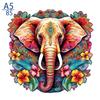 Non-Toxic 300Pcs Wooden Puzzle Color Cat Delicate Irregular Shape Puzzles Gratitude Adult Stress Reduction Family Interactive Toys Gift