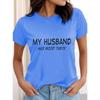 Fashion Women Retro Creative English Slogan Print T Shirt Funny Casual O-neck Short Sleeves T-shirt Summer Female Tee Shirt