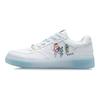 Li Ning Disney Collaboration Series Non-Slip Lightweight Breathable Low-Top Skate Shoes Men Sneakers White Blue AGCR203-6