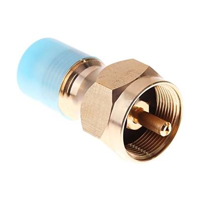 Propane Refill Adapter 1 Pound LP Gas Cylinder Tank Fill Coupler Camping Heater