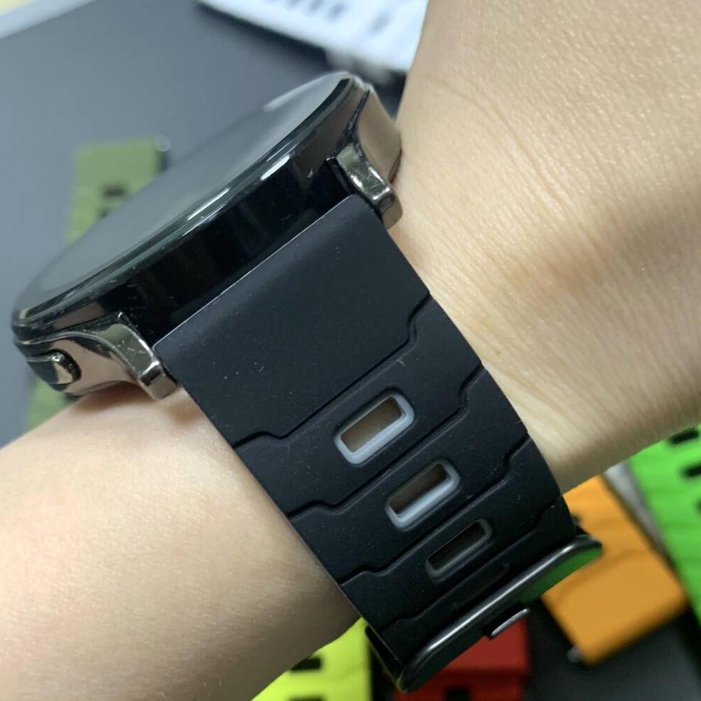 22mm Silicone Wrist Strap For Huami AMAZFIT BIP 6 5/GTR 2 2e 3pro 4 47mm Sports Bracelet For AMAZFIT BALANCE 2 Replace Watchband