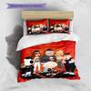 Griffin Pattern Bedding Home Decoration Birthday Gift ( 1 duvet cover + 2 pillowcase, without core),fan merchandise.