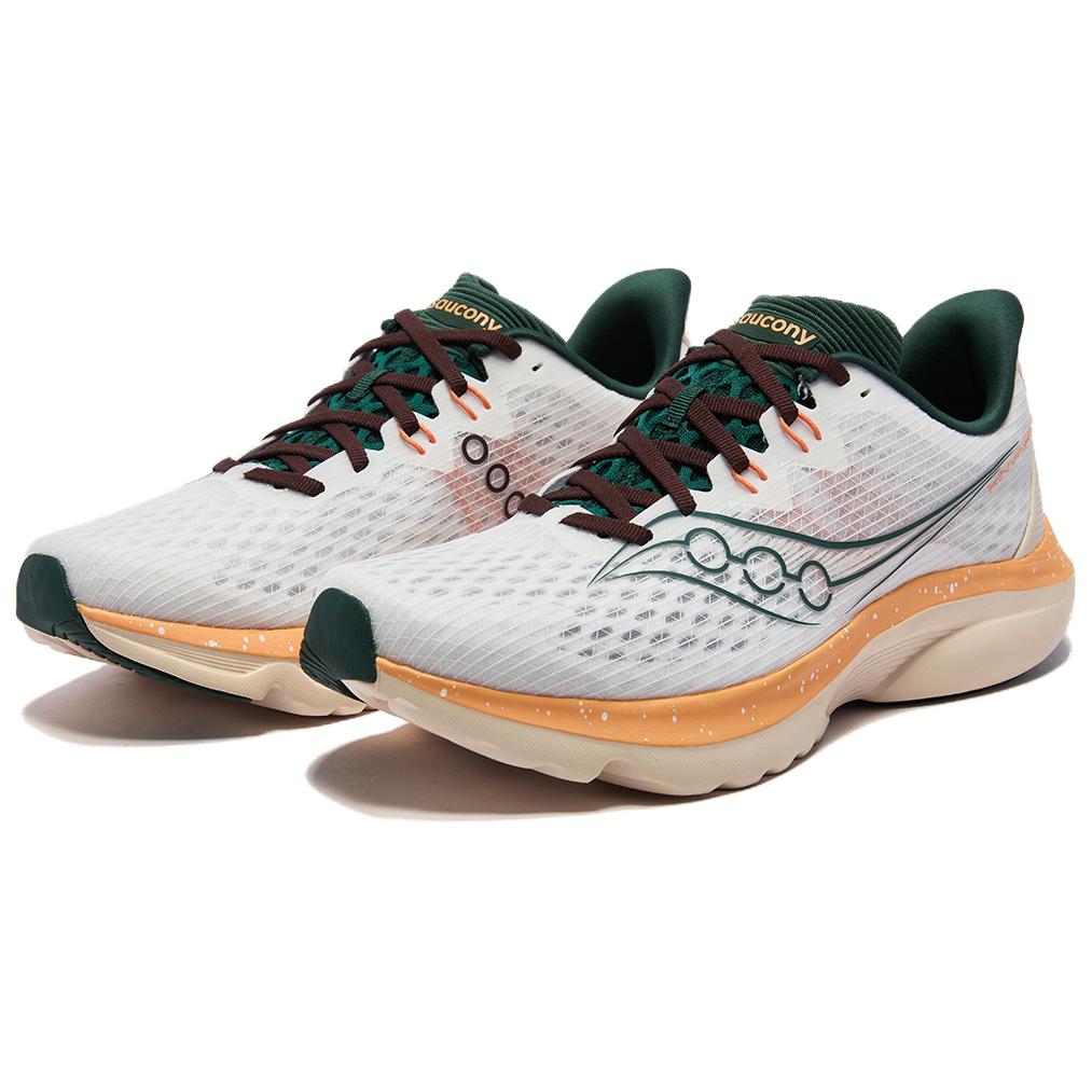 Saucony Kinvara Essence 16 Running Shoes Unisex White Green S101441-1004
