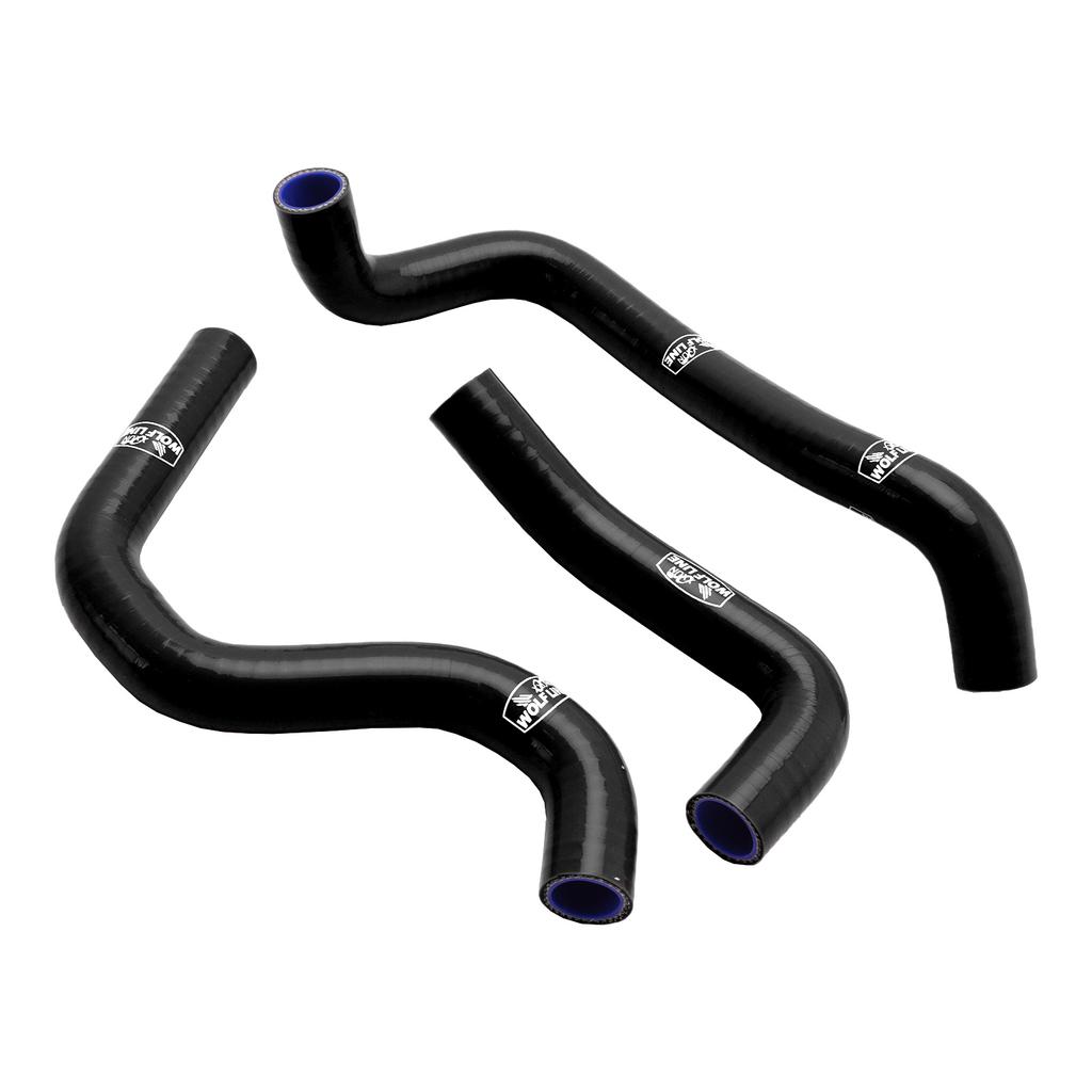 Silicone Radiator coolant Hose kit For Street Triple 765 R RS 2020-2022 Black