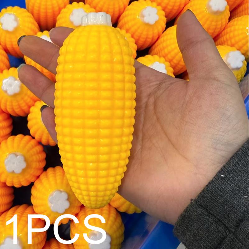 Simulation Asmr Crunchy Soap Ball & Corn & Pudding Squishy Toy Sensory Toy Anti-Anxiety Stress Anxiety Relief Decompression Toy