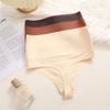 FINETOO Bodyshaper High Waist Seamless Thong Women Anti-Bacteria Panties Female Intimates Lingerie