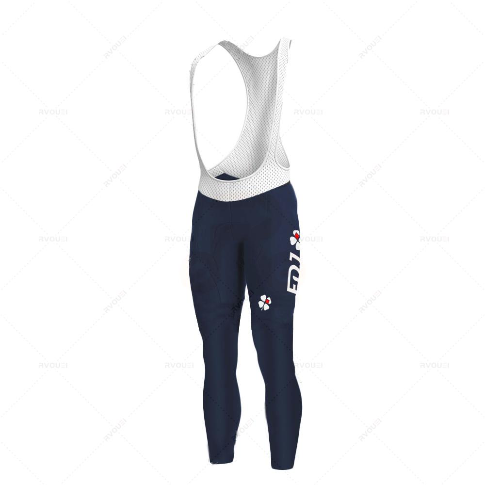 Fdj Pro 2023 Autumn Team Cycling Jersey 19D Bib Set MTB Uniform Bicycle Clothing Quick Dry Bike Clothes Mens Long Cycling Wear