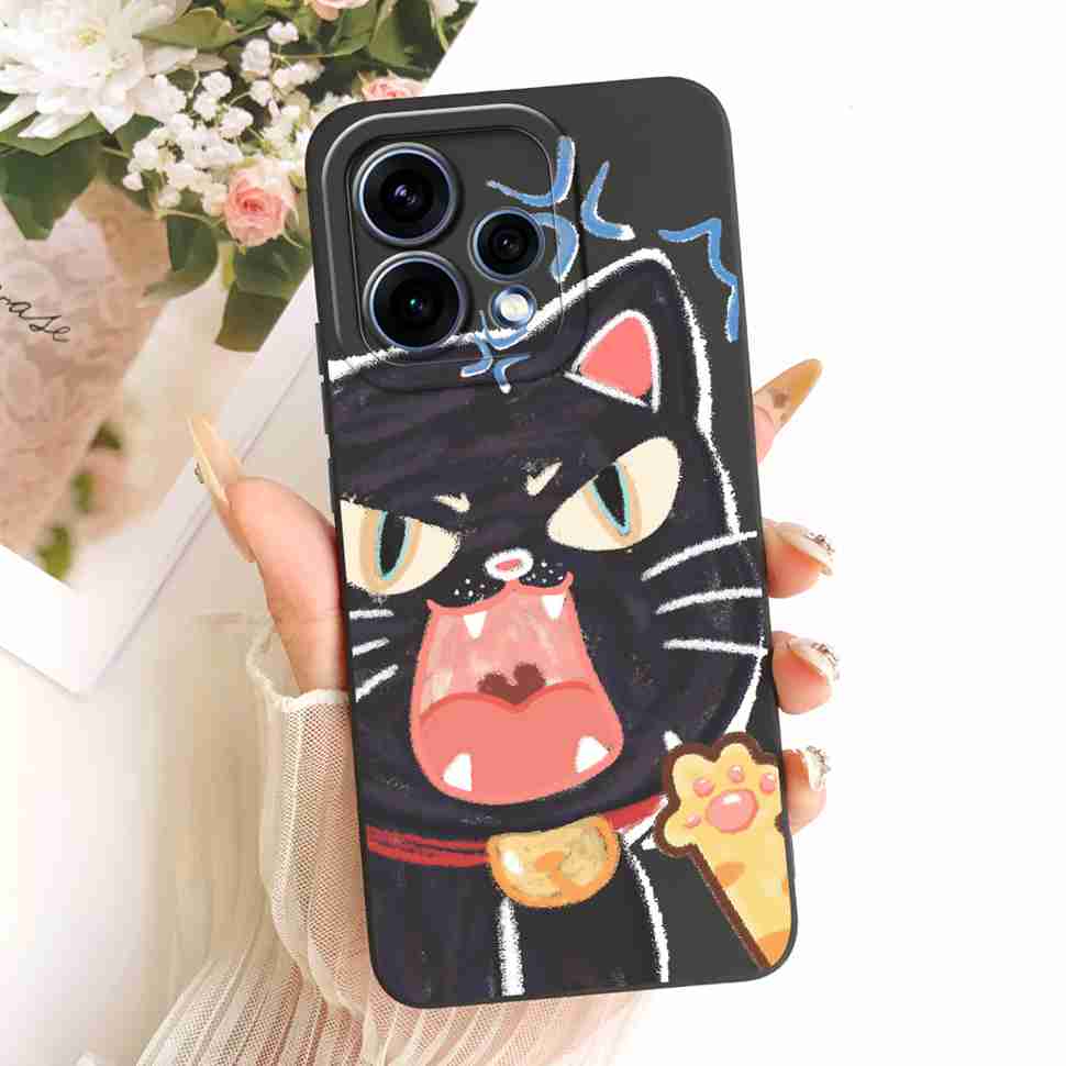 For Oppo Reno15 5G Case CPH2825 ilicone Back Cover For Oppo Reno 15C Reno15c 5G Cute Panda Cartoon Phone Cases Shockproof