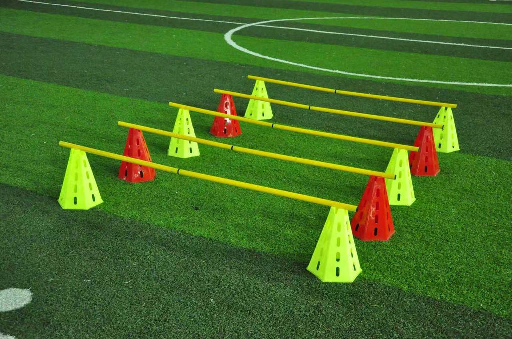 Adjustable Multi-Functional Agility Cones, Poles & Hurdles for Football Training & Sensory Integration
