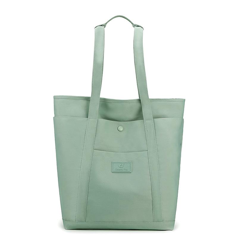 Tote bag women's new large-capacity commuter backpack multi-functional anti-splashing nylon shoulder bag portable backpack