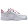 Nike Air Force 1 Low Pink Velvet Laces Women Sneakers White Pink-Foam HV4403-601