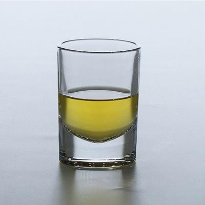 120ml 4.1oz Bicchiere da Whisky a Fondo Spesso Semplice Bicchieri da Brandy Birra Bicchiere da Cocktail Trasparente Bicchiere da Vino Raffinato Accessori da Bar