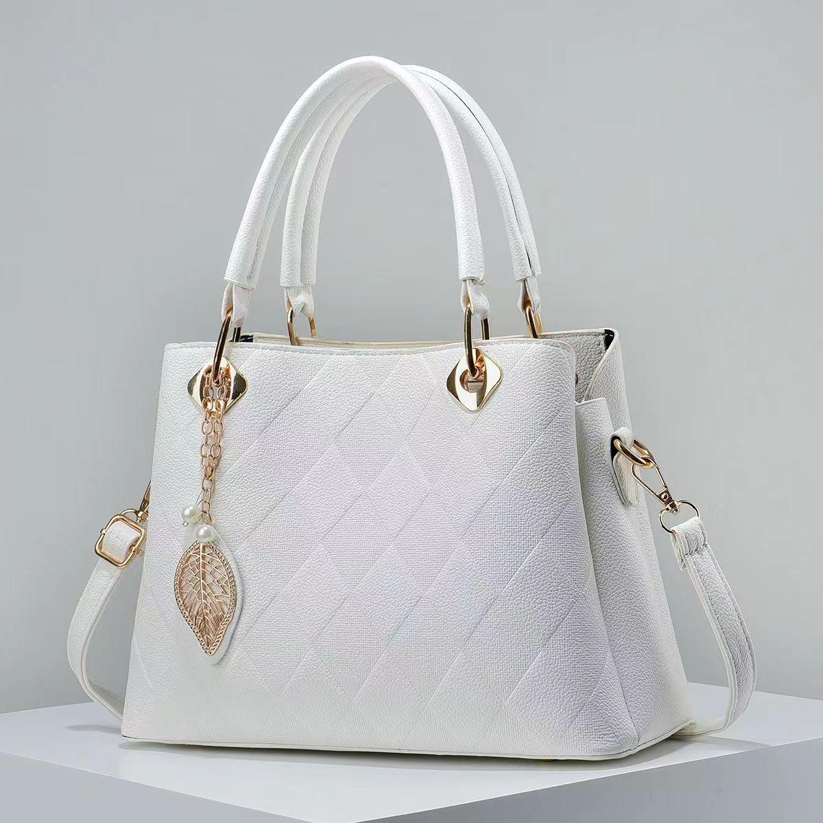 

Fashion Women s Bag Mother Bag Latest Design Middle-aged Women s Bag Large Size Capacity Goddess Solid Colour Latest Bag .