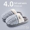 2024 New Women's Plush Winter Cotton Slippers: Thick-Soled, Cozy Indoor Footwear